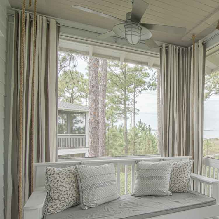 Modern and versatile shades displayed in The Fabric Source gallery for inspiring window treatment ideas.