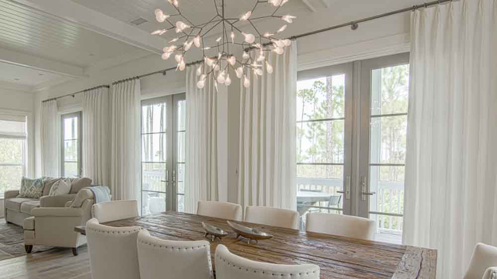 Stunning drapery designs showcased in The Fabric Source gallery for elegant home decor inspiration.