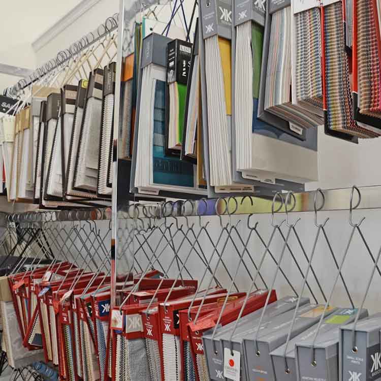 Visit The Fabric Source showroom to explore premium fabrics and home decor solutions in person.