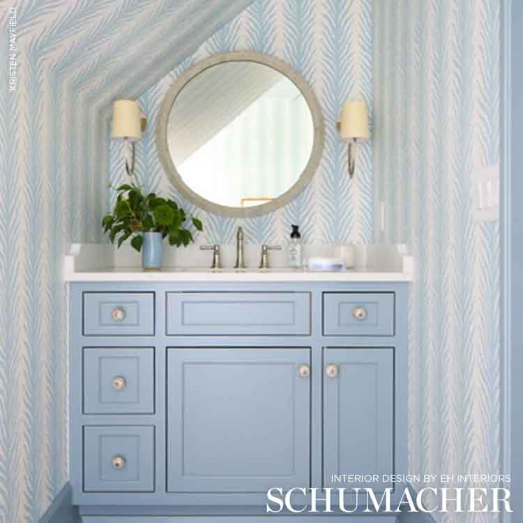 Schumacher wallpaper style showcasing iconic patterns and timeless elegance for refined interiors.