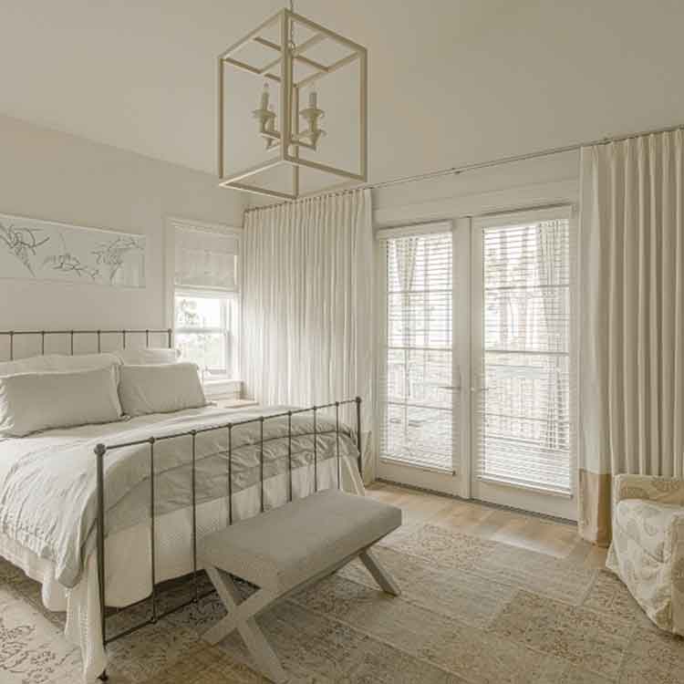 Elegant bedroom drapery designs showcased in The Fabric Source gallery for stylish home decor inspiration.